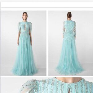 Womans designer evening gown